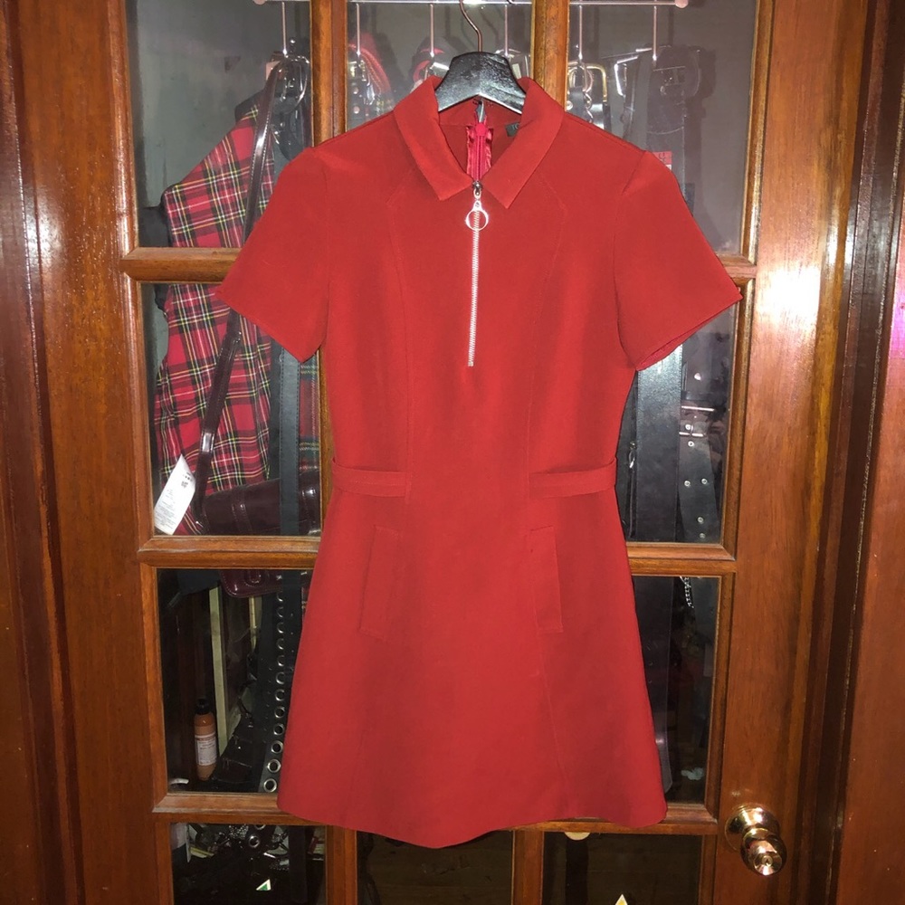 Top shop women’s xs mod style dress